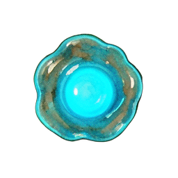 Blue Slime (Atmospheric) - 256x256 pixel art sprite