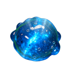 Blue Slime (HD-2D) - 256x256 pixel art sprite