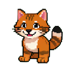 Bobcat — 256×256 pixel art sprite