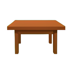 Mesa de jantar boêmia — sprite pixel art 256×256