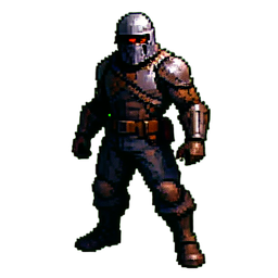 Experto en bombas — sprite pixel art 256×256