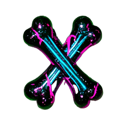 Bone (Cyberpunk) - 256x256 pixel art sprite