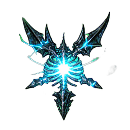Dragon d'os (VFX) — sprite pixel art 256×256