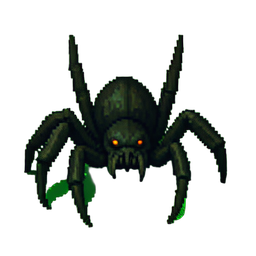 Bone Spider Construct — 256×256 pixel art sprite