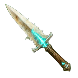 Bone Sword (Atmospheric) - 256x256 pixel art sprite