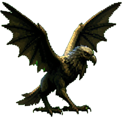 Os Thunderbird — sprite pixel art 256×256