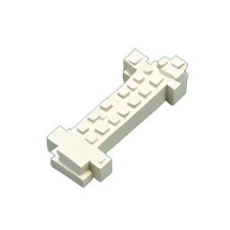 Osso (Voxel) — sprite pixel art 256×256
