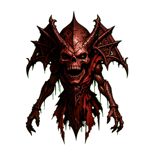 Bone Wraith Tattered — 512×512 pixel art sprite
