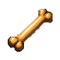 Bone - 256x256 pixel art sprite
