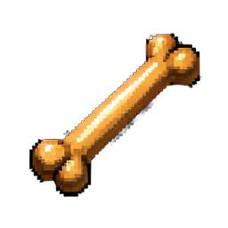 Osso — sprite pixel art 256×256