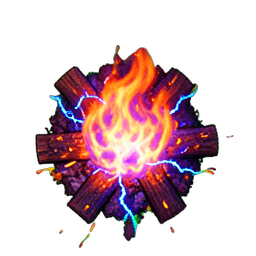 Bonfire (VFX) - 256x256 pixel art sprite