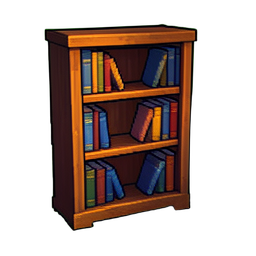 Bookshelf - 256x256 pixel art sprite