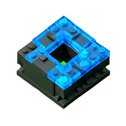 Boomerang (Voxel) - 256x256 pixel art sprite