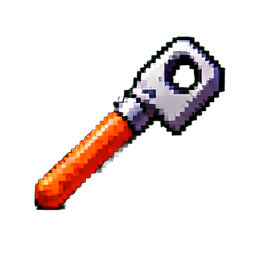 Boomerang — 256×256 Pixel-Art-Sprite