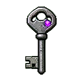 Boss Key (16-Bit) - 256x256 pixel art sprite