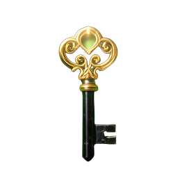Boss Key (HD-2D) — 256×256 像素游戏素材