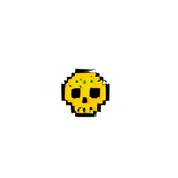 Boss Key (Low-Res) - 256x256 pixel art sprite