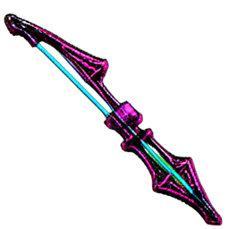 Bow Elf (Cyberpunk) - 256x256 pixel art sprite