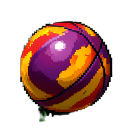 滚球花纹 — 256×256 像素游戏素材