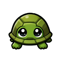 Carapace de tortue (Cinématique) — sprite pixel art 256×256