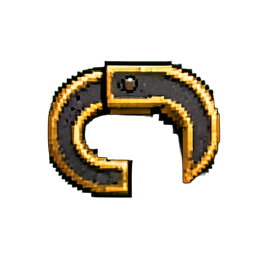 Brass Knuckles (16-Bit) - 256x256 pixel art sprite