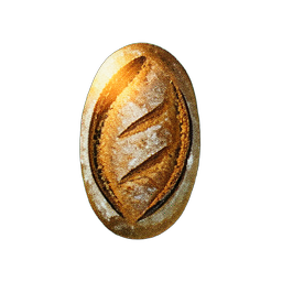 Bread Loaf (Atmospheric) - 256x256 pixel art sprite