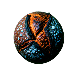 Bread Loaf (Cinematic) - 256x256 pixel art sprite