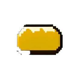 Bread Loaf (Low-Res) - 256x256 pixel art sprite