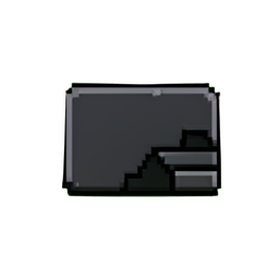 Brick Dark (16-Bit) - 256x256 pixel art sprite