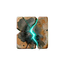 Brick Dark (Atmospheric) - 256x256 pixel art sprite