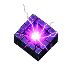 Brick Dark (VFX) - 256x256 pixel art sprite