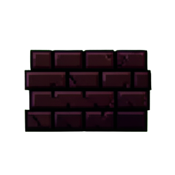 Brick Dark - 256x256 pixel art sprite