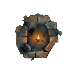 Cinza de Tijolo (Atmósfera) — sprite pixel art 256×256