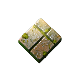 Brick Gray (HD-2D) - 256x256 pixel art sprite