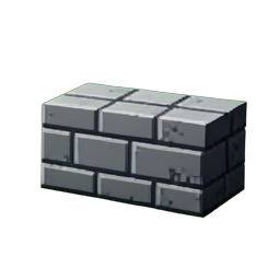 Brick Gray — 256×256 pixel art sprite