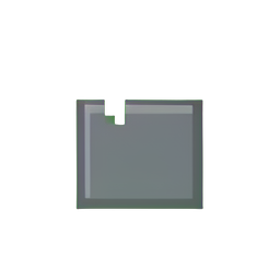 Brique Mousseuse (Basse Résolution) — sprite pixel art 256×256
