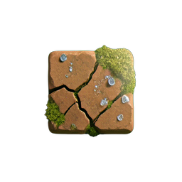 Brick Old (HD-2D) - 256x256 pixel art sprite