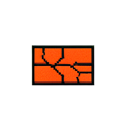 Brique Vieille (Basse Résolution) — sprite pixel art 256×256