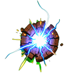 Brick Old (VFX) - 256x256 pixel art sprite