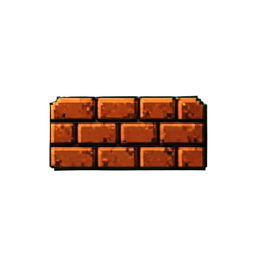 Brick Old - 256x256 pixel art sprite