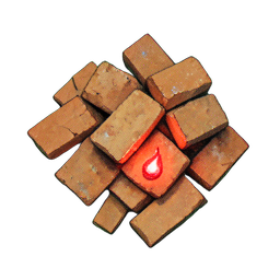 Brick Red (Atmospheric) - 256x256 pixel art sprite