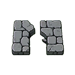 Ponte Quebrado (16-Bit) — sprite pixel art 256×256
