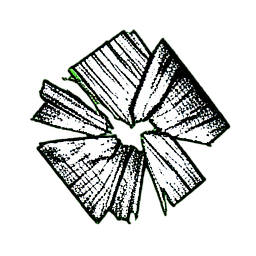 Bridge Broken (1-Bit) - 256x256 pixel art sprite