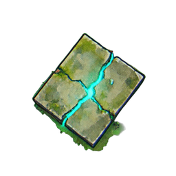 Bridge Broken (Atmospheric) - 256x256 pixel art sprite