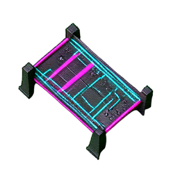 Bridge Draw (Cyberpunk) - 256x256 pixel art sprite