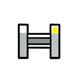 Brückenzeichnung (Niedrigauflösung) — 256×256 Pixel-Art-Sprite