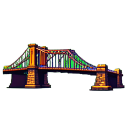 Bridge Draw - 256x256 pixel art sprite
