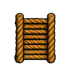 Bridge Rope (16-Bit) - 256x256 pixel art sprite