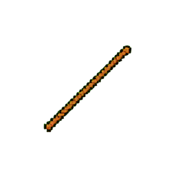 Bridge Rope (Low-Res) — 256×256 pixel art sprite