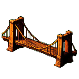 Cuerda del Puente — sprite pixel art 256×256